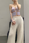SWAYING/KNIT Seamless Mohair Pants-Double Layer SW211XZ04